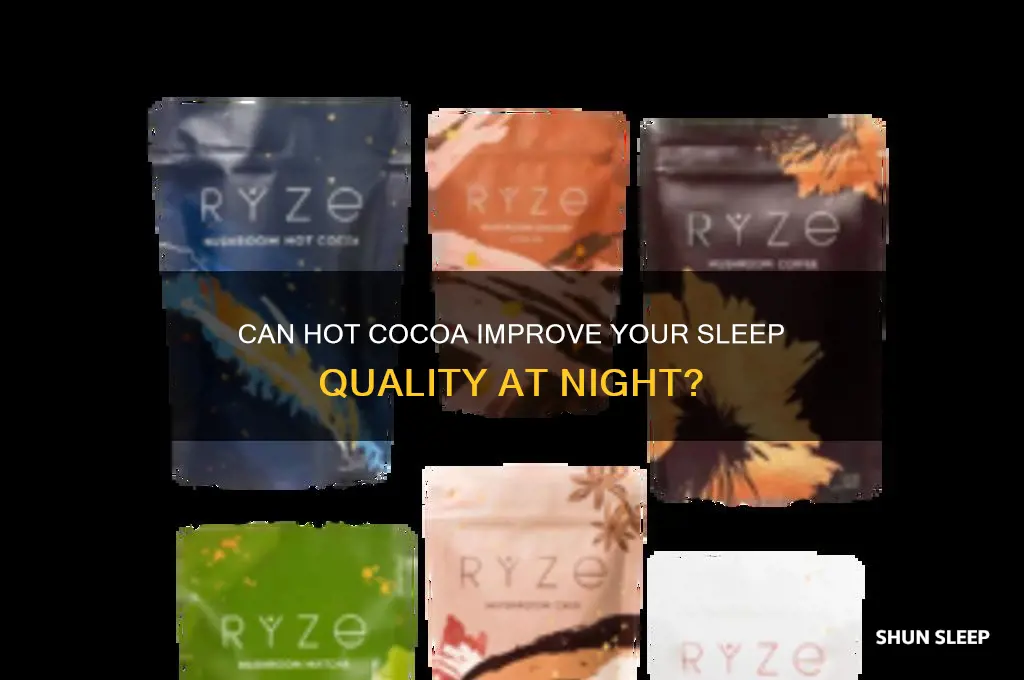 does hot cocoa help you sleep at night