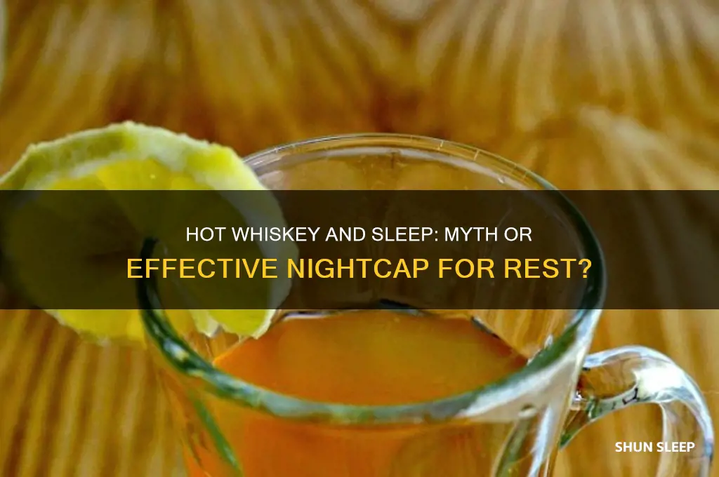 does hot whiskey help you sleep