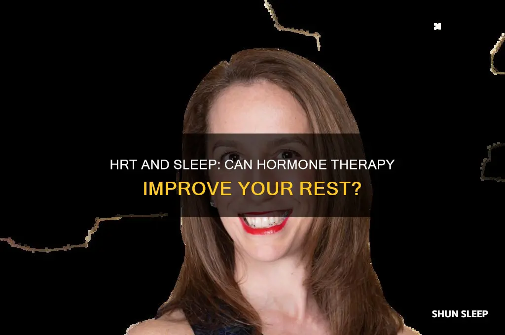 does hrt help sleep