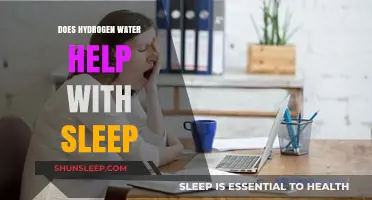 Hydrogen Water and Sleep: Unlocking Better Rest or Just Hype?
