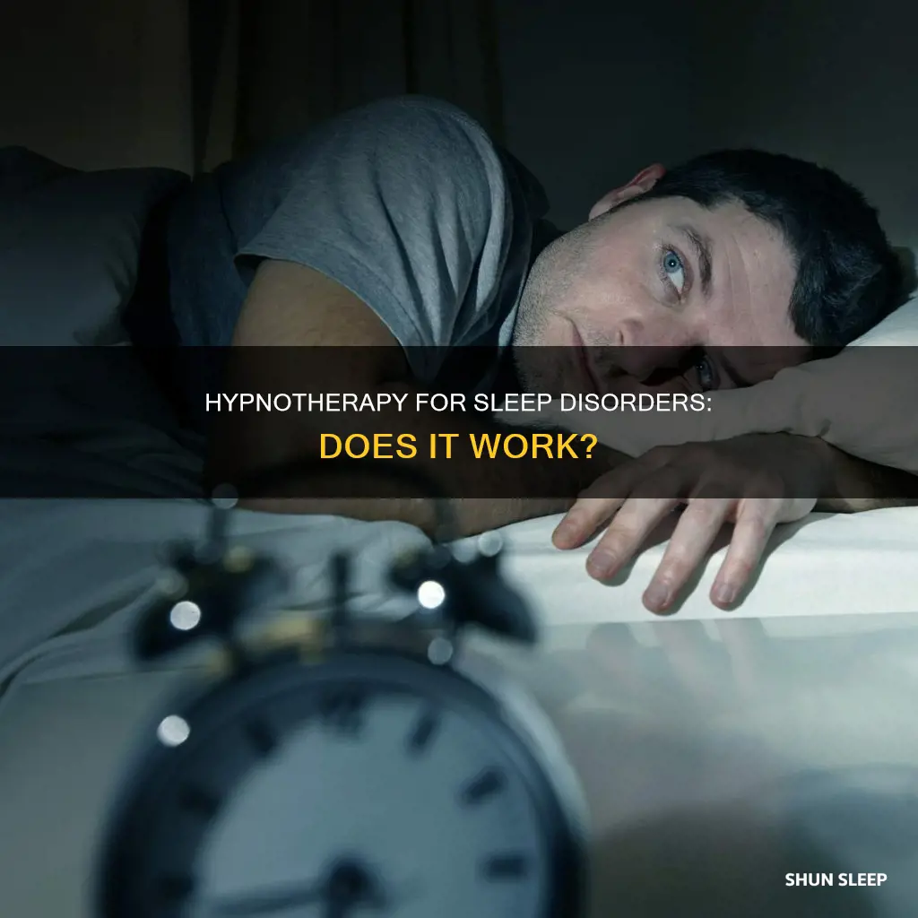 does hypnotherapy work for sleep disorders