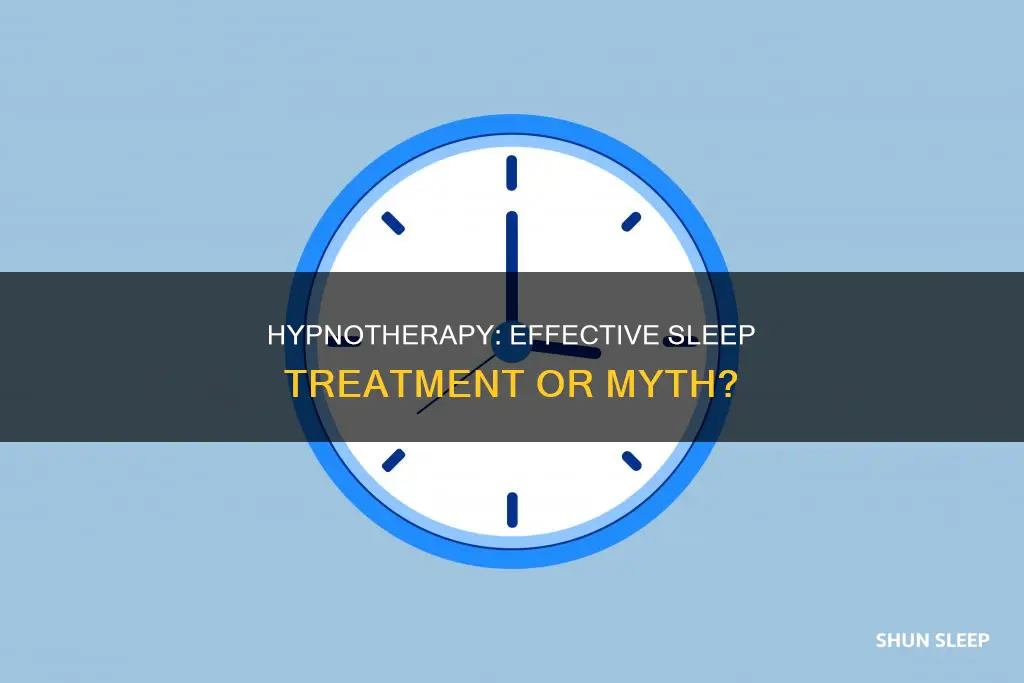 does hypnotherapy work while sleeping