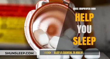 Can Ibuprofen 800mg Aid Sleep? Exploring Its Effects and Safety