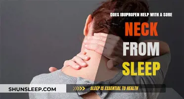 Can Ibuprofen Relieve Neck Pain Caused by Poor Sleep?