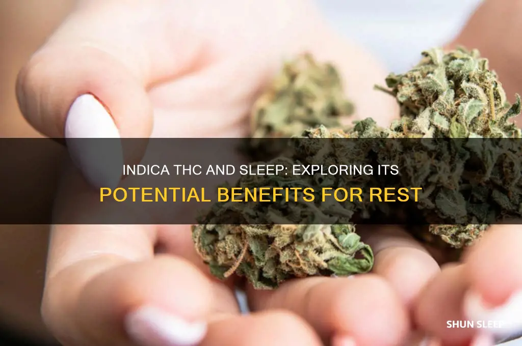 does indica thc help you sleep