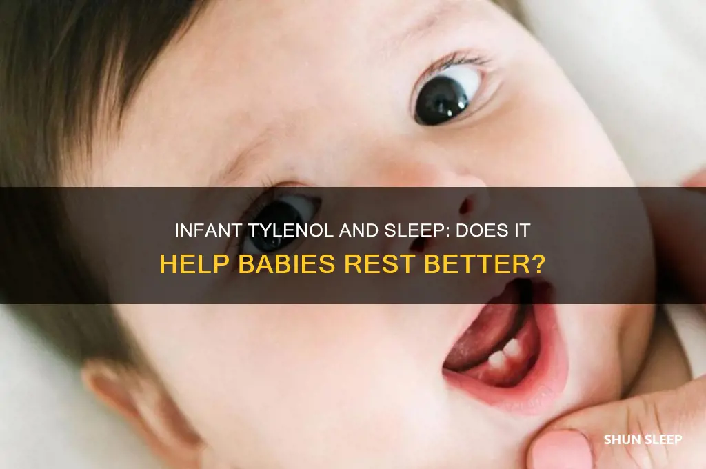 does infant tylenol help babies sleep