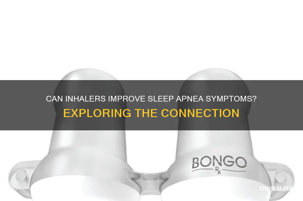 does inhaler help with sleep apnea
