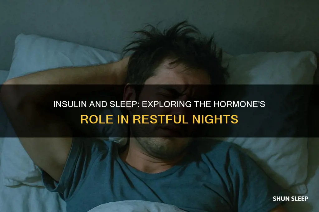 does insulin help you sleep