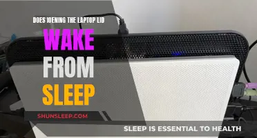 Laptop Lid's Magic: Waking Up from Sleep