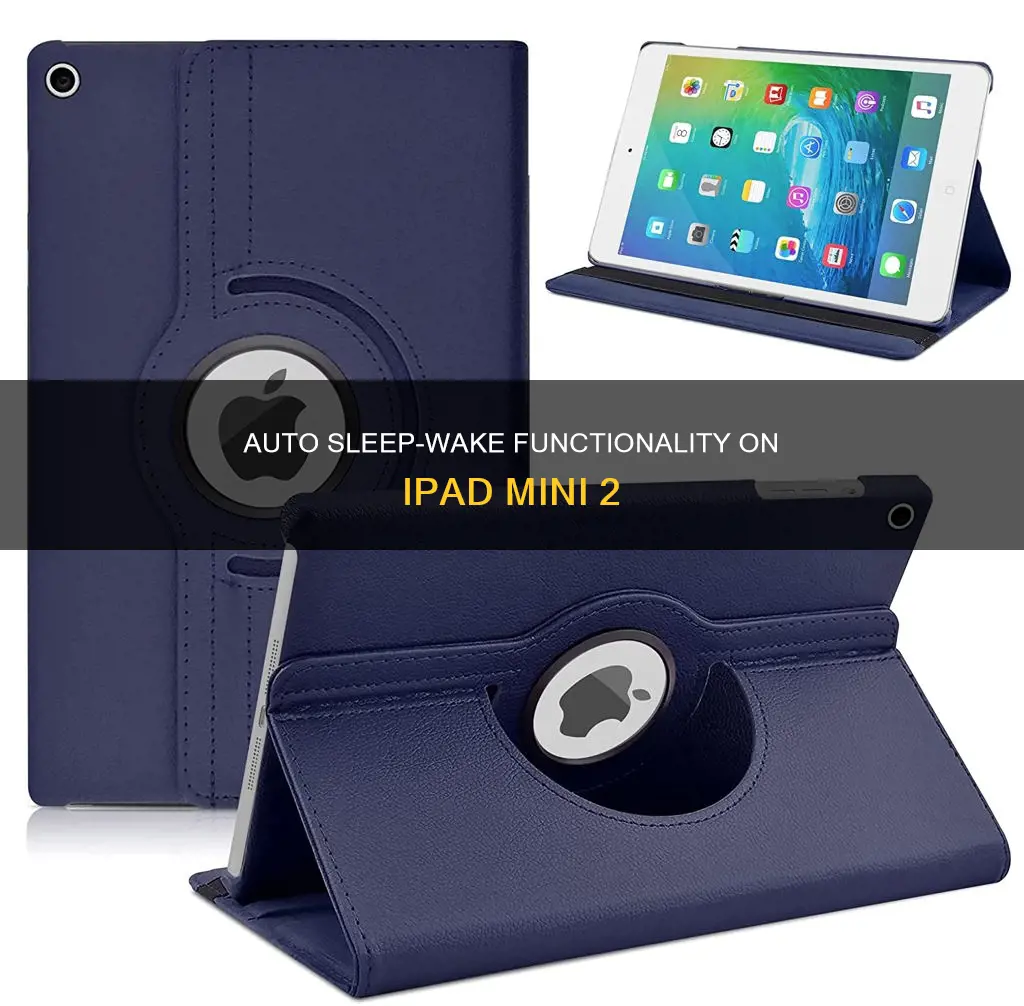 does ipad mini 2 have auto sleep wake function