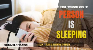 Face ID: Can It Identify You While You Sleep?