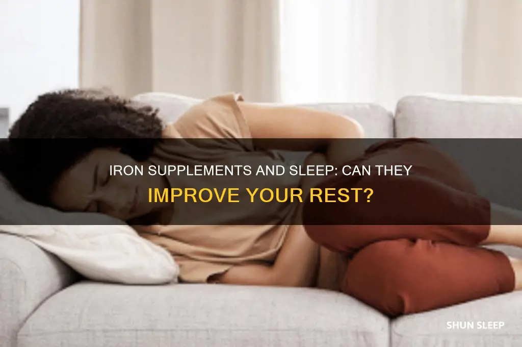 does iron supplements help you sleep