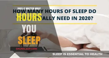Does It Matter What Hours You Sleep?