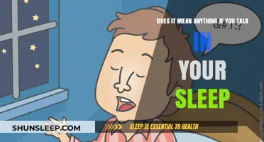 Sleep Talking: What Does It Mean?