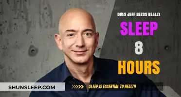 Unveiling the Truth: Jeff Bezos' Sleep Habits Revealed