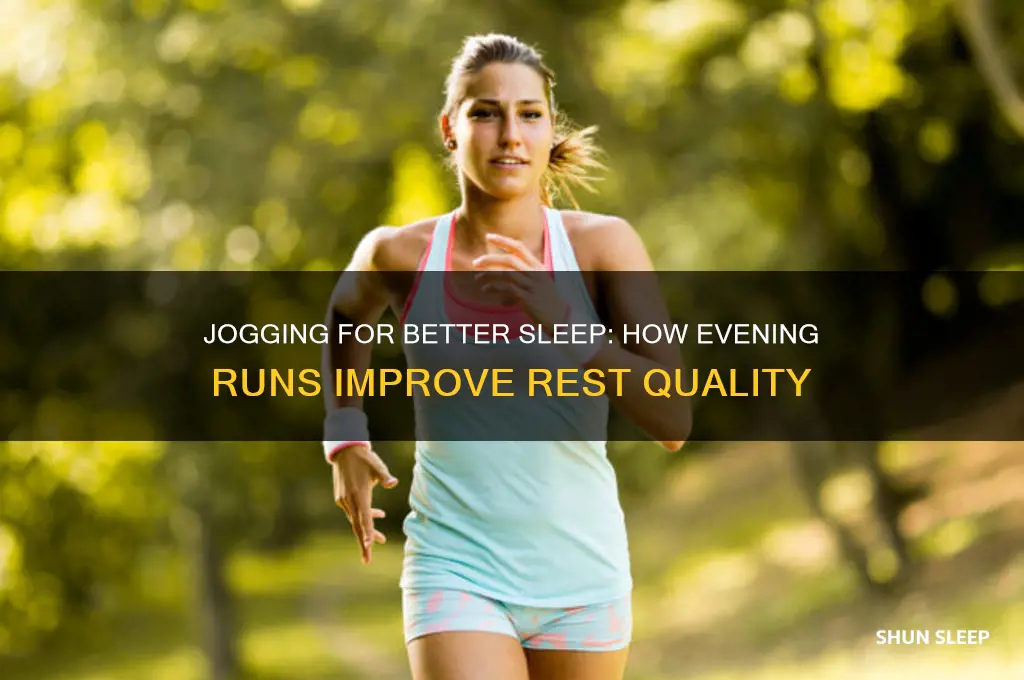 does jogging help you sleep