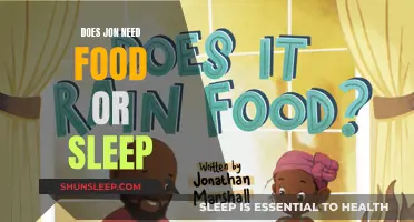 Jon's Food and Sleep: What's Essential?