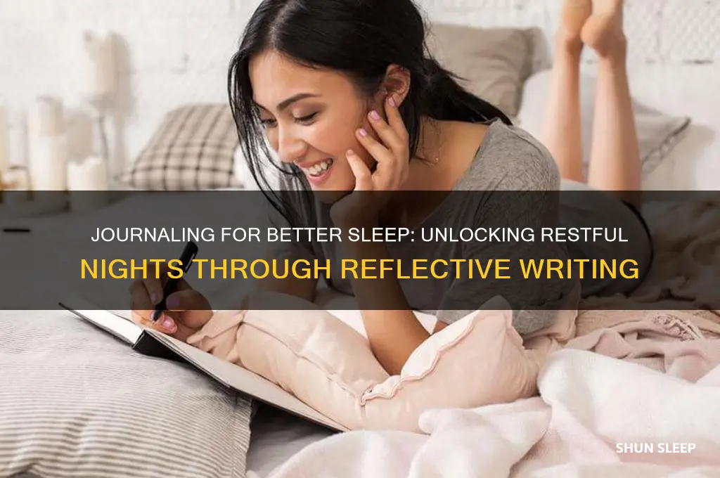 does journaling help with sleep