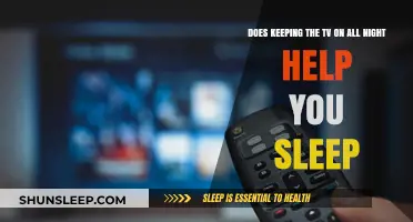 TV All Night: Sleep Aid or Sleep Disruptor?