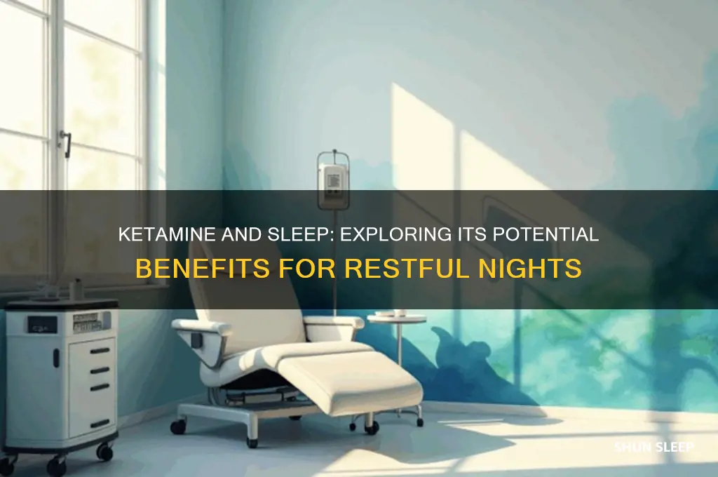 does ketamine help you sleep