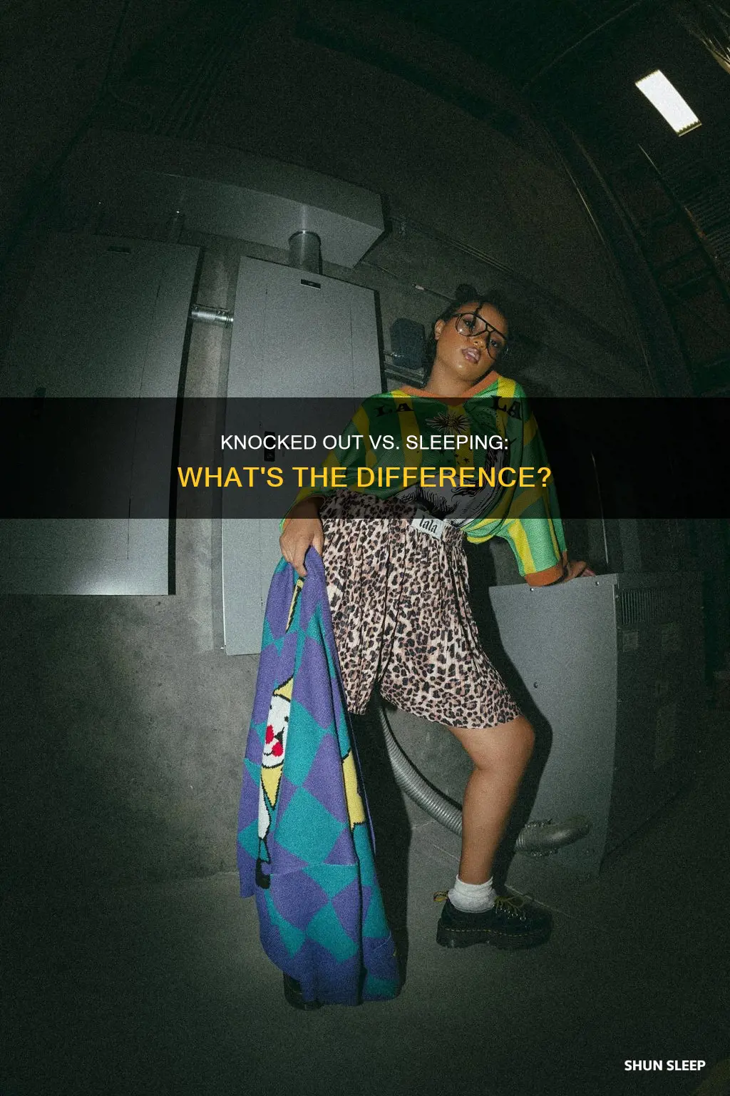 does knocked out mean sleeping