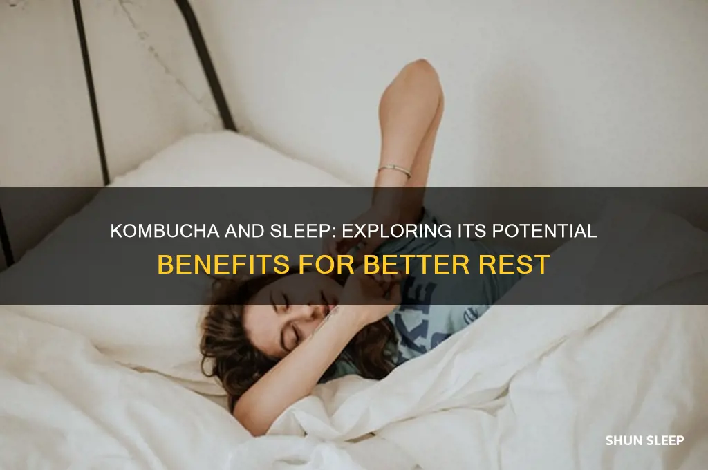 does kombucha help sleep