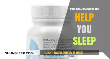 Krill Oil Before Bed: Can It Improve Your Sleep Quality?
