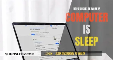 Kukuklok: Does It Work When Computers Sleep?