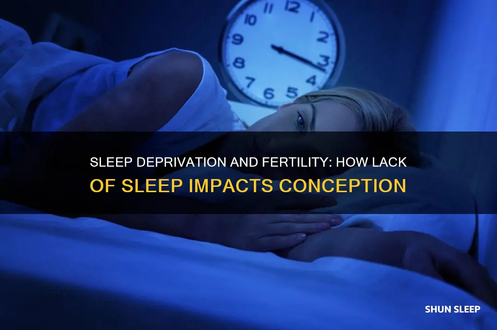 does lack of sleep affect someones ability to get pregnanr