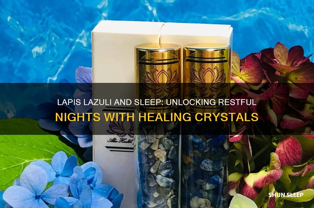 does lapis lazuli help with sleep