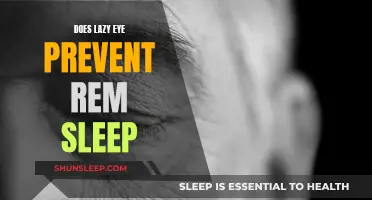 Lazy Eye and REM Sleep: Any Connection?