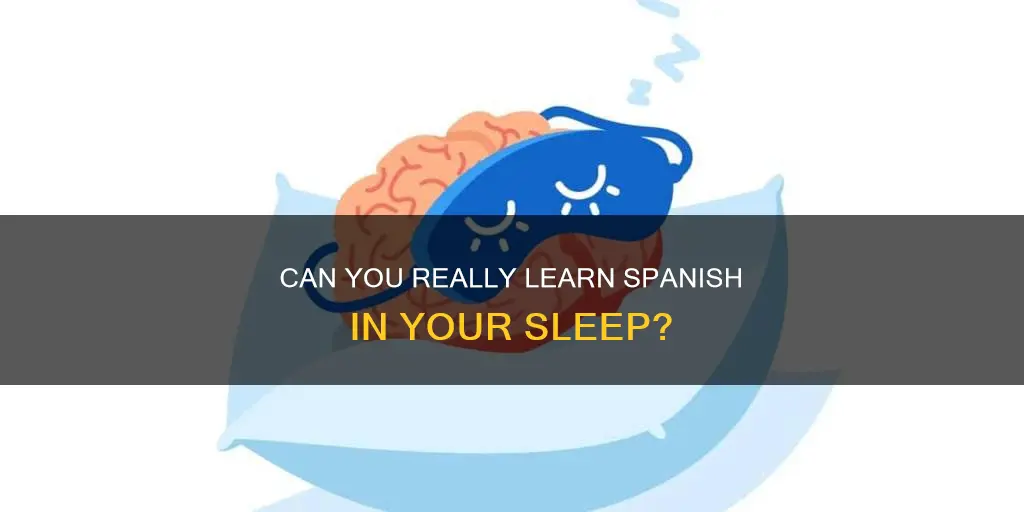 does learn spanish while you sleep work