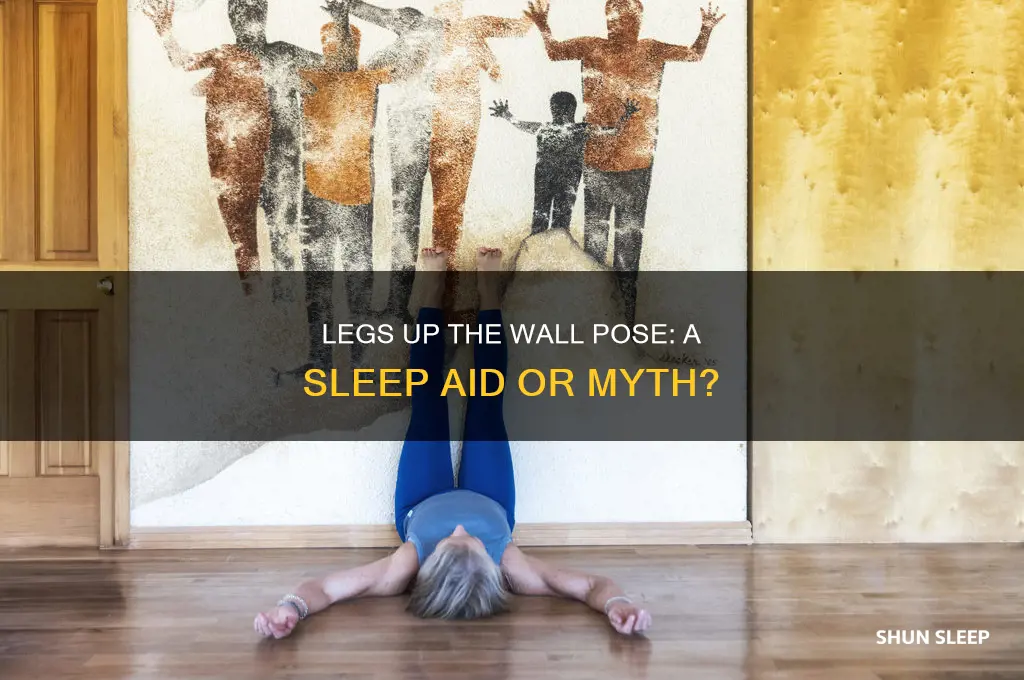 does legs up the wall help you sleep