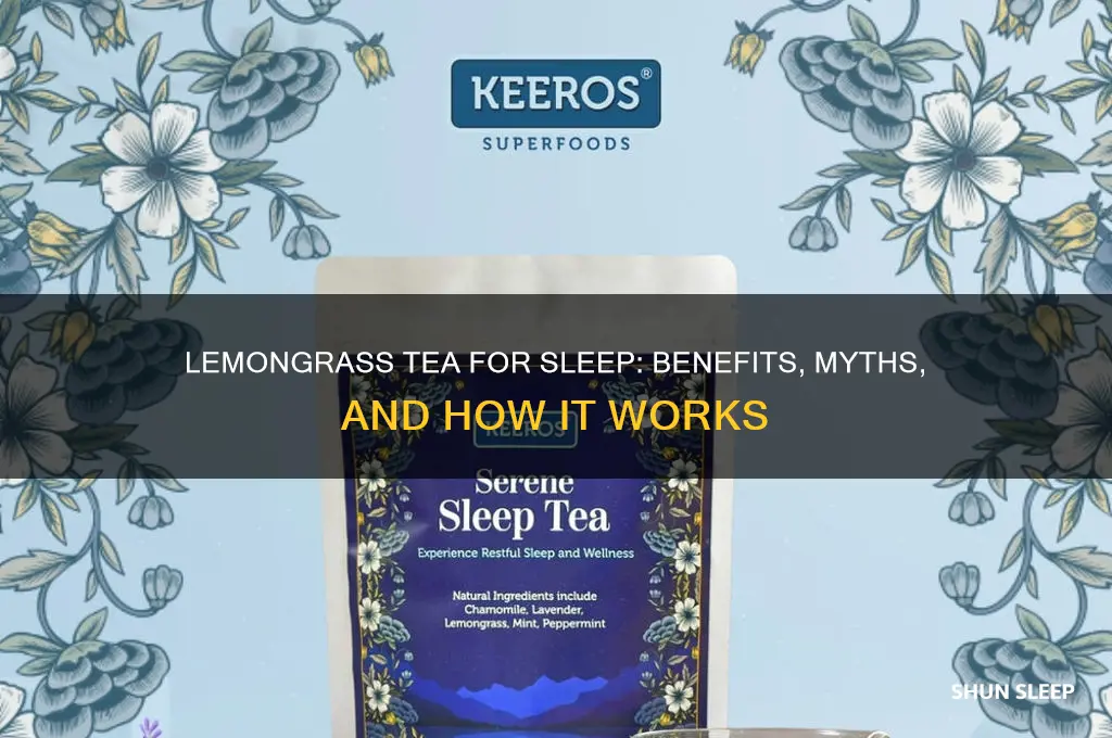 does lemongrass tea help you sleep