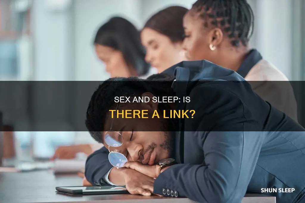 does less sex mean less sleep