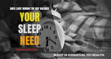 Daylight's Impact on Sleep: A Balancing Act