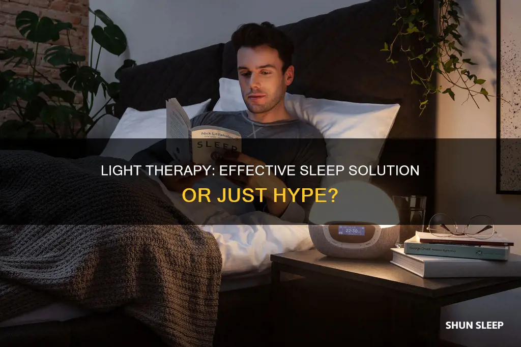 does light therapy work for sleep