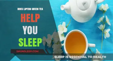 Can Lipton Green Tea Improve Your Sleep Quality? Find Out Here