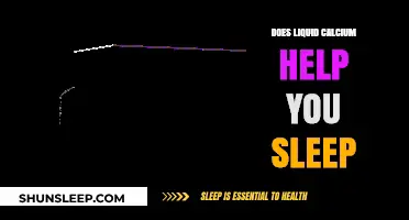 Liquid Calcium and Sleep: Can It Improve Your Rest Quality?