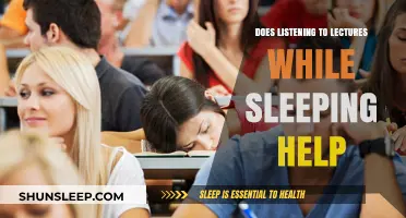 Does Sleeping with Lectures On Boost Learning? Myths vs. Science