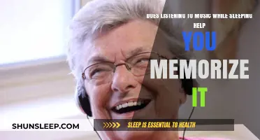 Music and Memory: Does Sleeping with Tunes Enhance Recall?