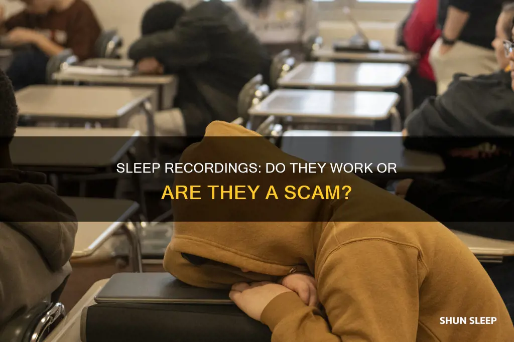 does listening to recordings while sleeping work