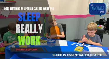 Spanish Classes While Sleeping: Effective Learning Method?
