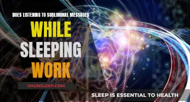 Do Subliminal Messages Work While You Sleep?
