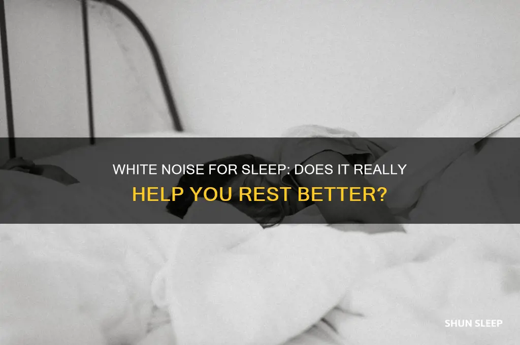 does listening to white noise help you sleep