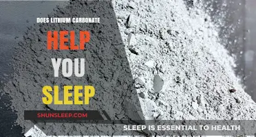 Lithium Carbonate and Sleep: Exploring Its Potential Benefits for Rest
