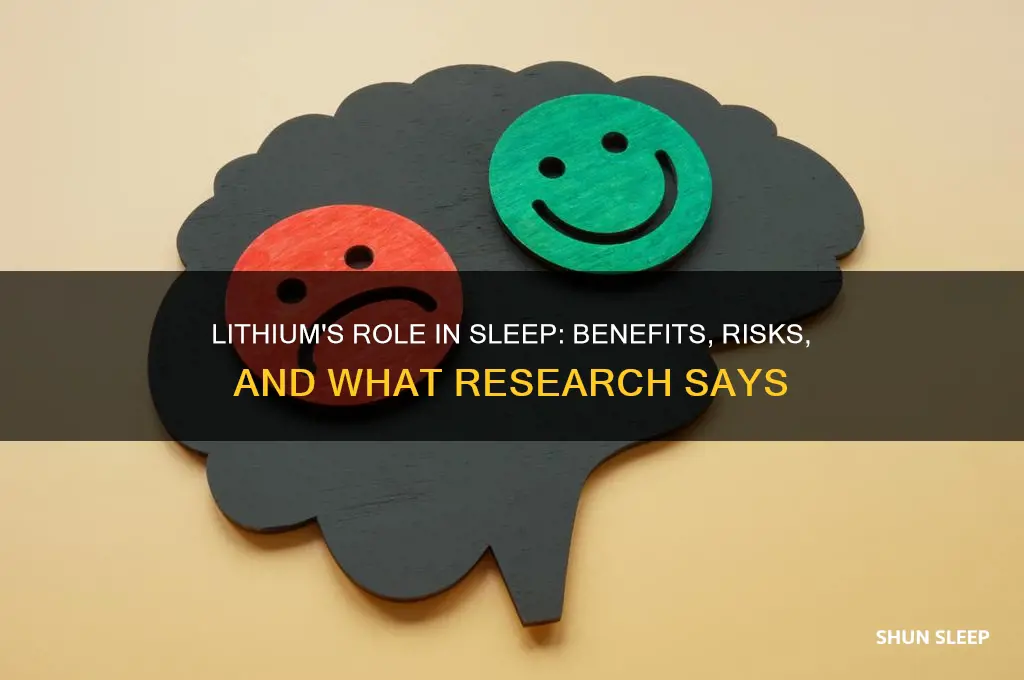 does lithium help with sleep