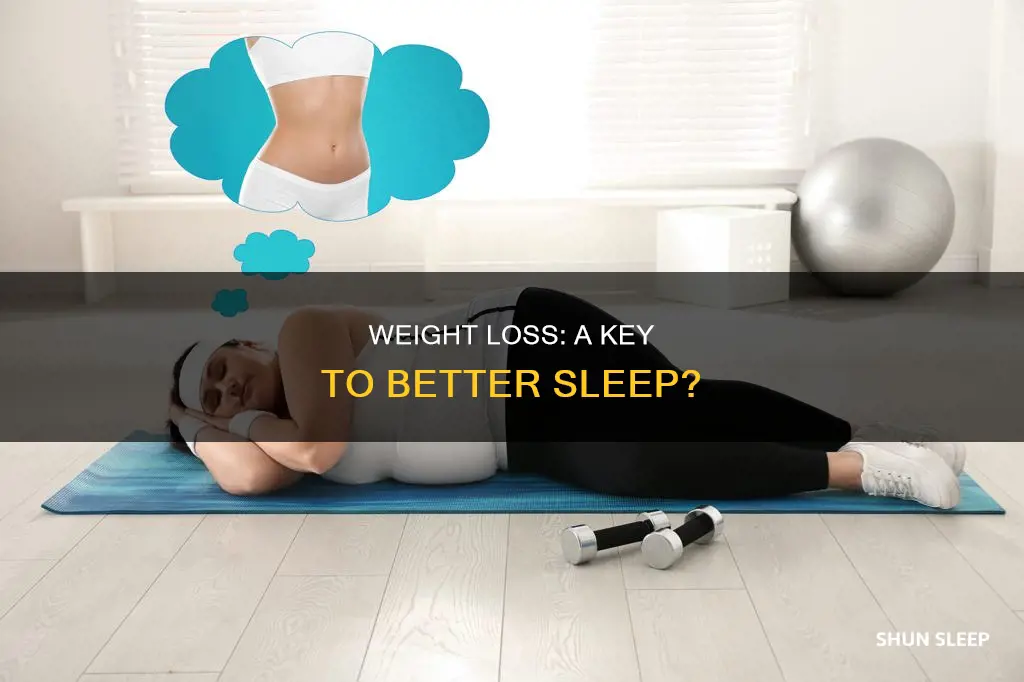 does losing weight hgep you sleep better