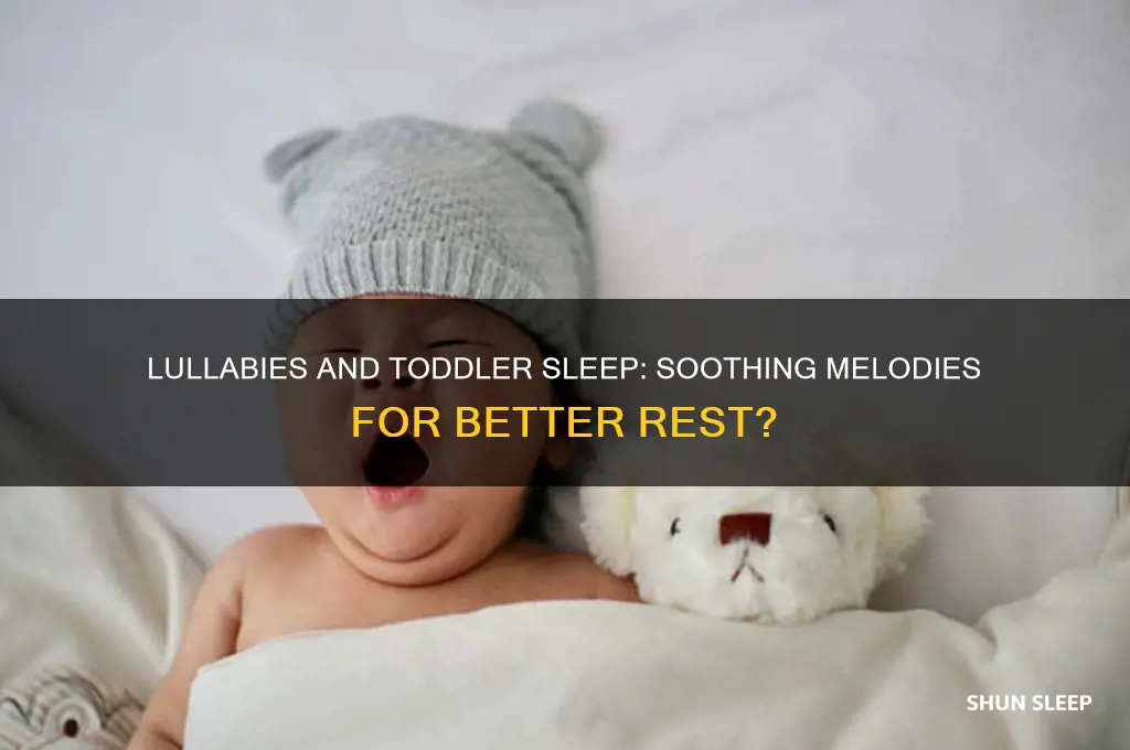 does lullynlbies help toddlers to sleep