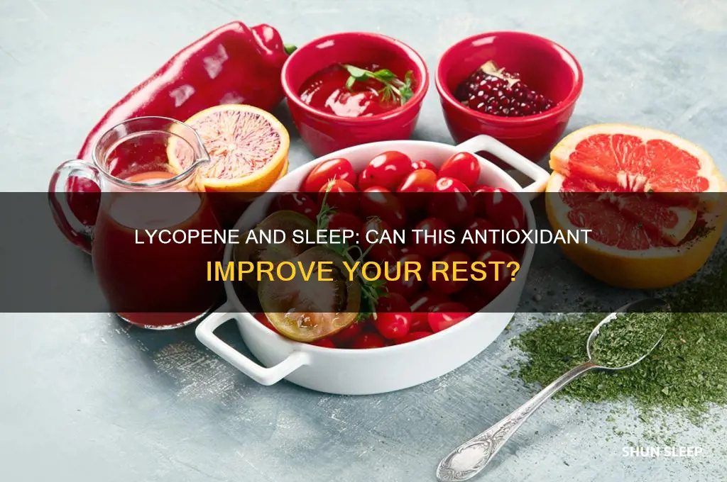 does lycopene help you sleep